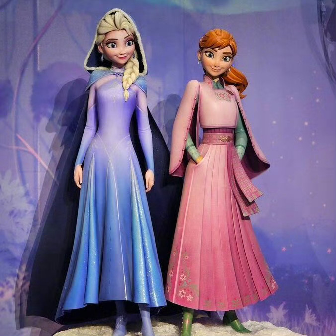 《冰雪奇缘3》的新服装 