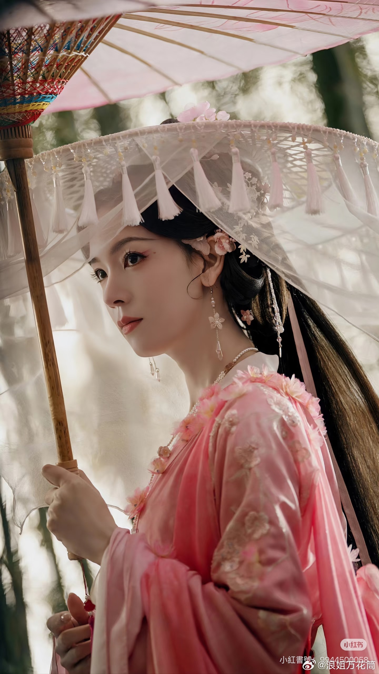 陈瑶姐姐美图欣赏&桃花仙子🧚♀️cr：橘里橘气橘子君浪姐万花筒浪姐