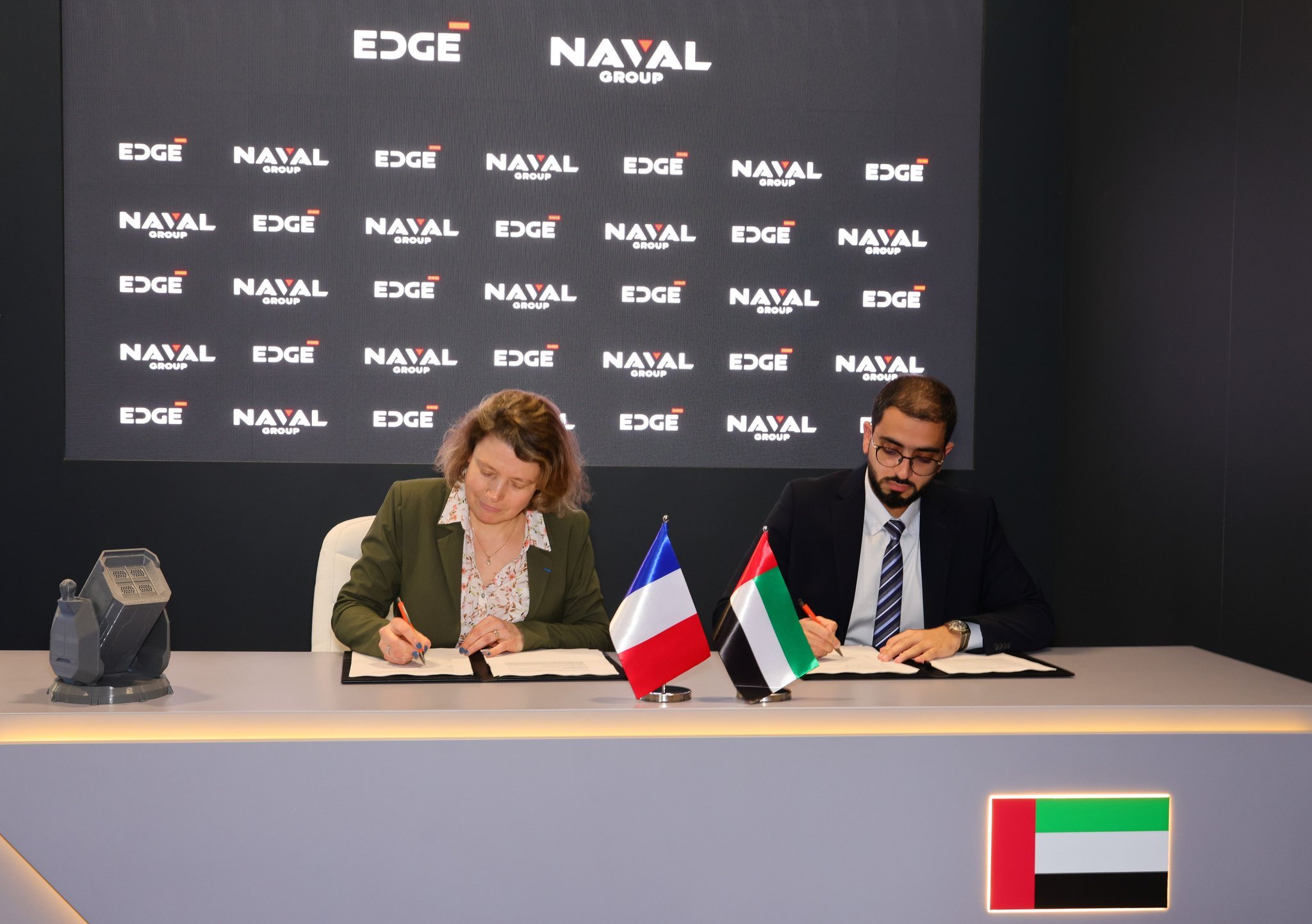 中外舰闻 法国🇫🇷时间昨天，法国🇫🇷海军集团和阿联酋🇦🇪EDGE G