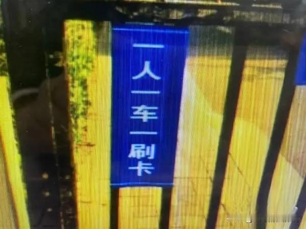 冤不冤？江苏扬州，一男子骑电动车回家，在小区门口见前面的人刷卡通过闸门，他想顺便