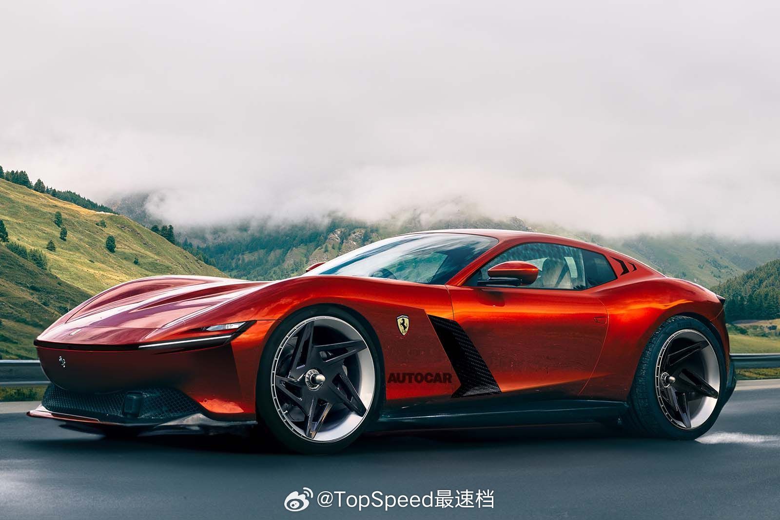 法拉利812的后继车型将于2024年推出，据说会搭载法拉利迄今为止最强大的V12