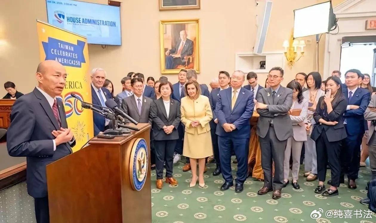 一众卖国贼，冬怀鬼胎【韩国瑜赴美国会站台，汤家凤直言：别再对国民党高层抱有幻想！
