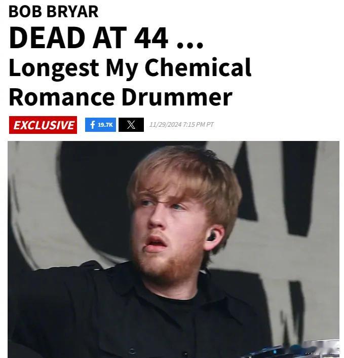 美国男星遗体遭爱犬啃食  OMG...美国乐队My Chemical Roman
