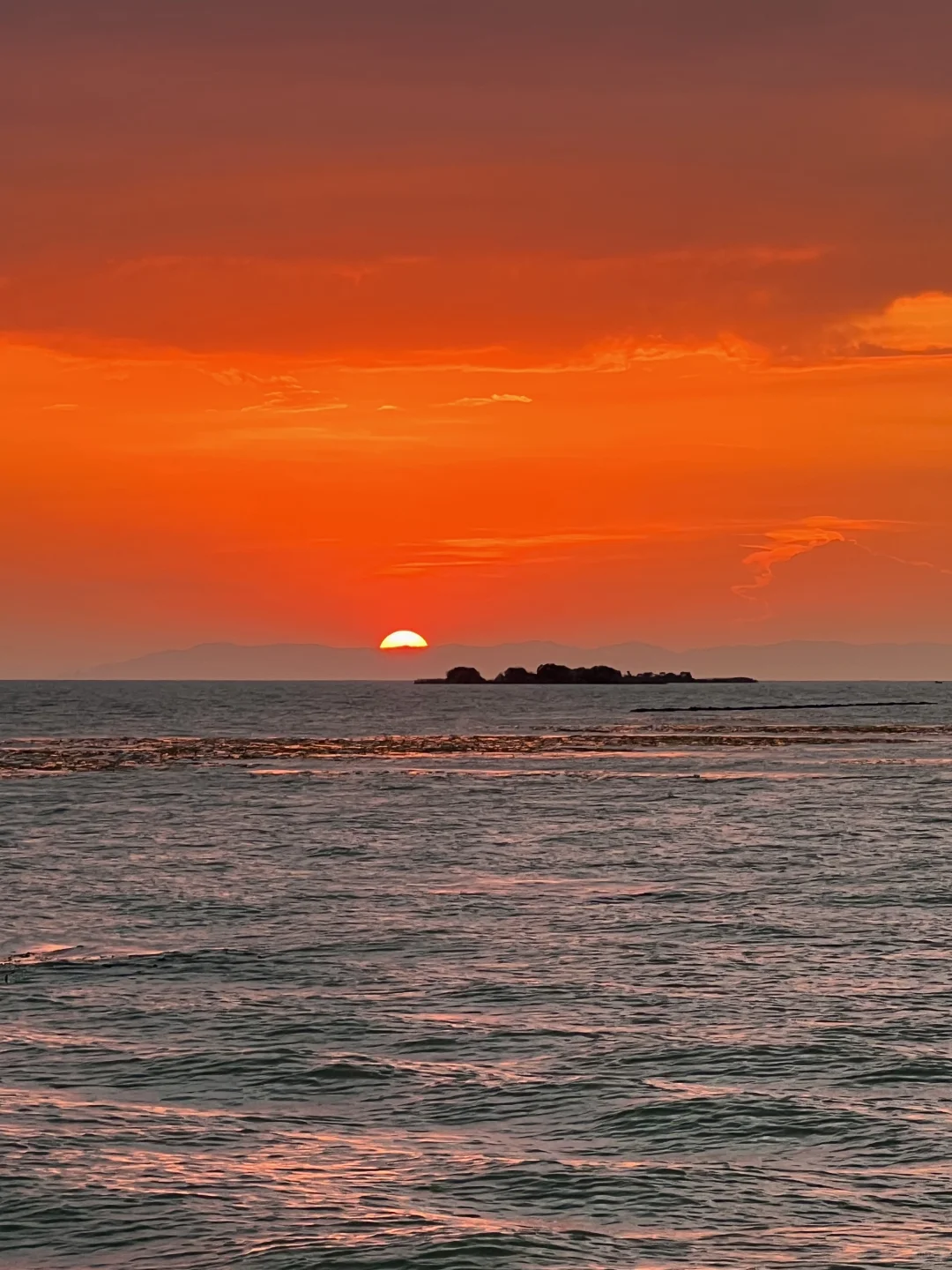 苏州台风🌀普拉桑来之前的夕阳！美哭啊啊啊