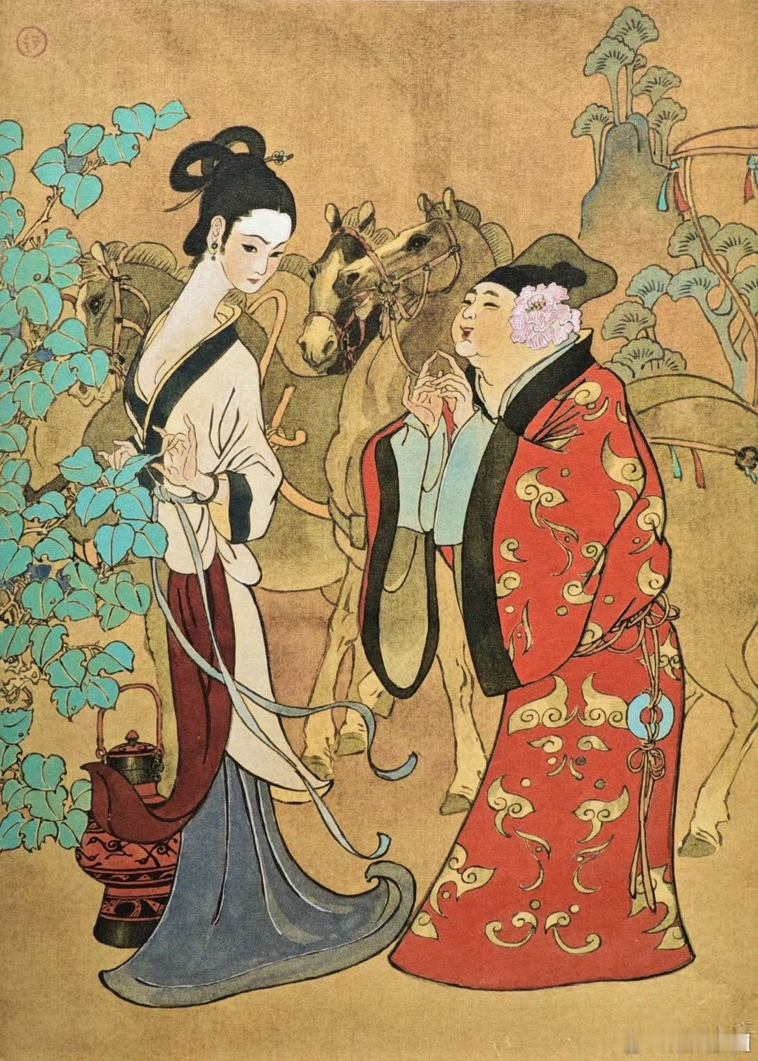 《陌上桑》有一种解释，罗敷夸耀的“夫婿”就是使君本人。五马驾车是太守的配置，也就