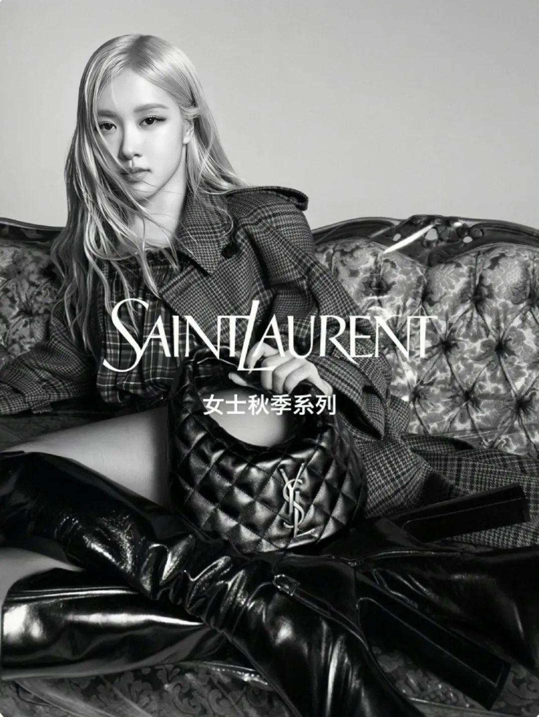 宇宙级流行女歌手朴彩英 Rosé 出镜 Saint Laurent 秋冬广告！