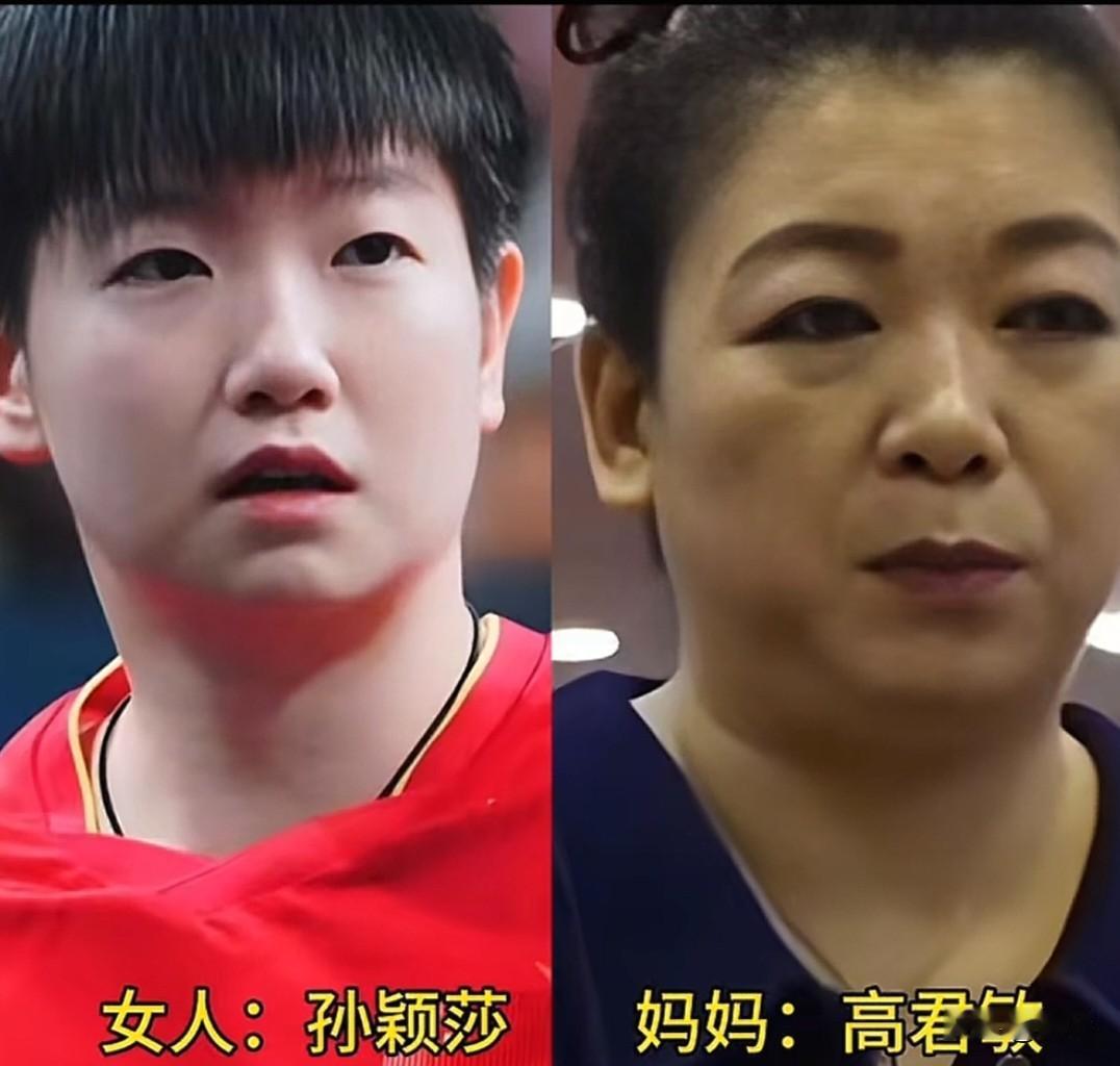 ✨ 冠军运动员的妈妈们颜值曝光，这基因也太强大了！
 
从孙颖莎妈妈高君敏、张继