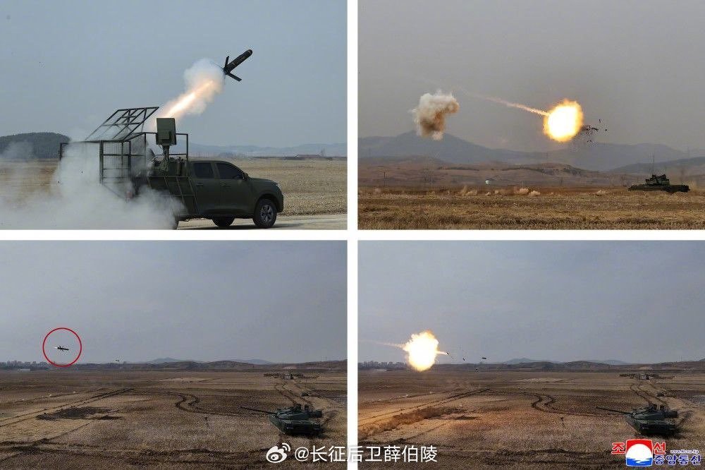 朝鲜推出了一种新的主战坦克（天马-2/M2020系列），配备了主动防护系统（AP