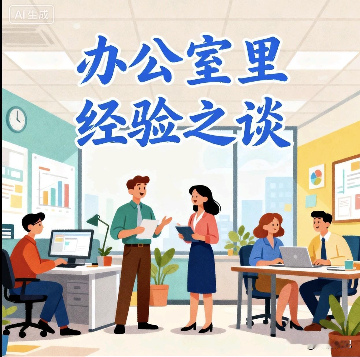 办公室里经验之谈

1. 进领导房间，发现他在打电话，别杵着等，更别偷听。自然退