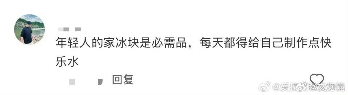 年轻人的家冰块是必需品，那必须的，所以我之前买冰箱的一个硬性要求就是必须带制冰功