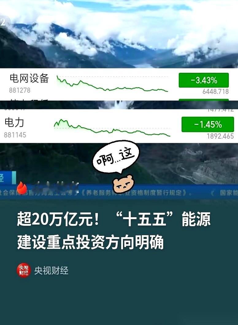 超20万亿的超级大单砸下来，换来的居然是一记响亮的大耳光。
真特么魔幻。
昨天两