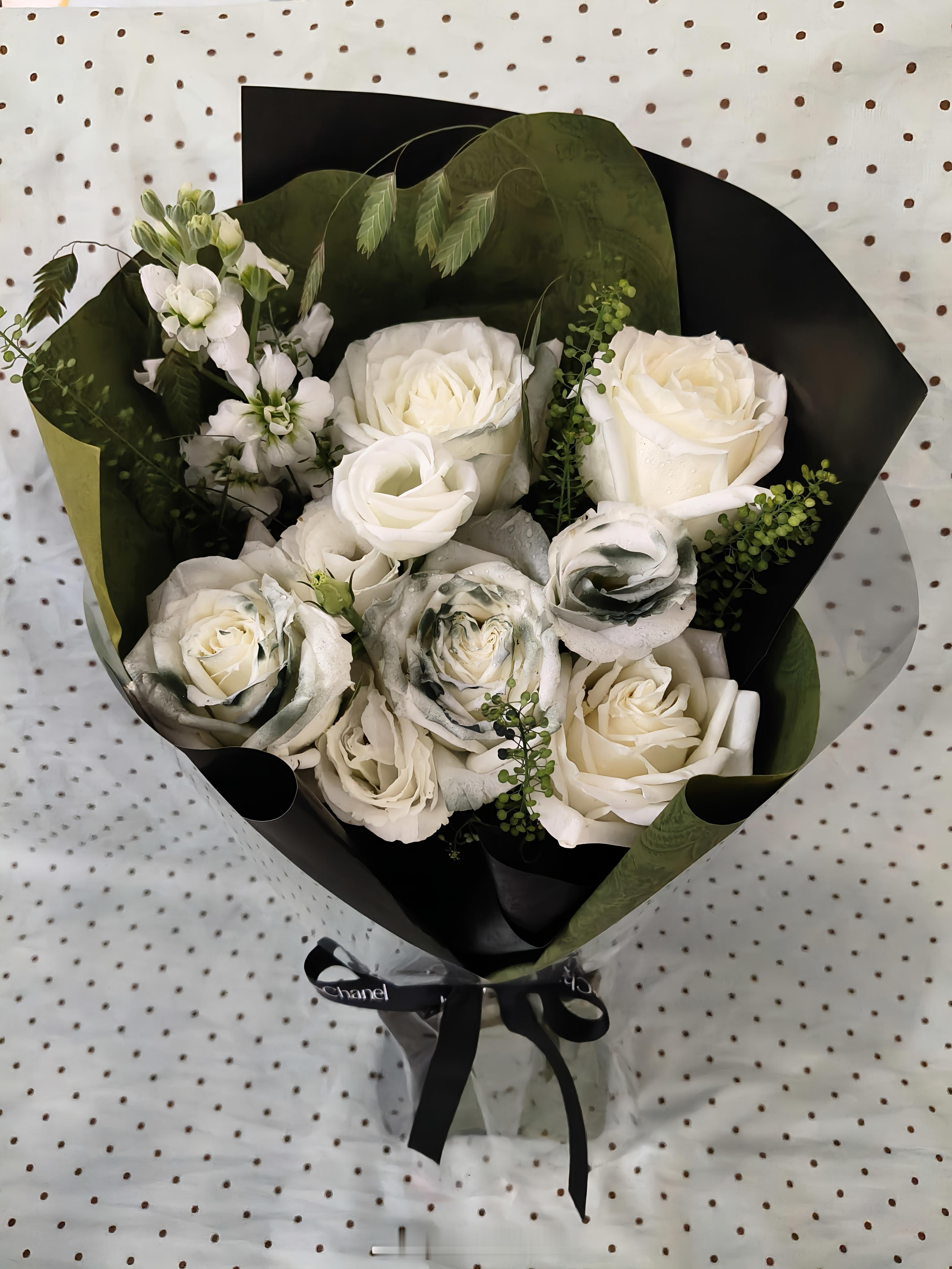 老婆请收花 