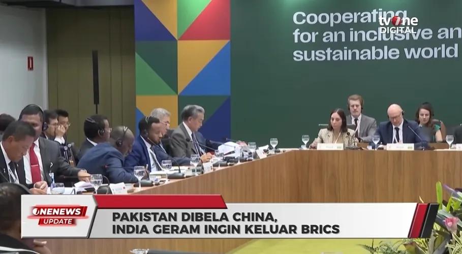 恼羞成怒，因中国支持巴基斯坦，印度日前威胁要离开金砖国家组织！

金砖国家经济联