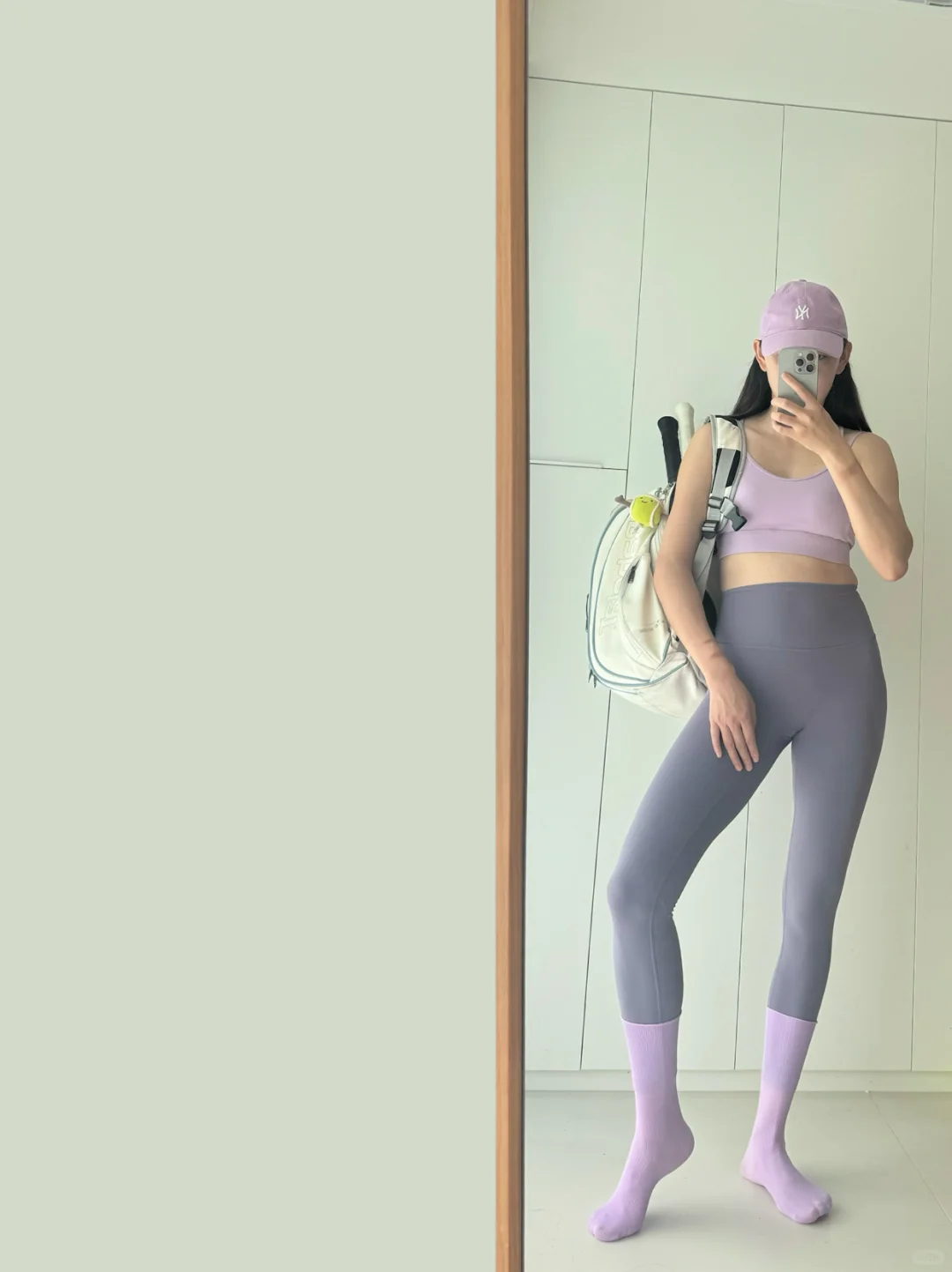 💜💜💜这条瑜伽裤出乎意料的舒服！