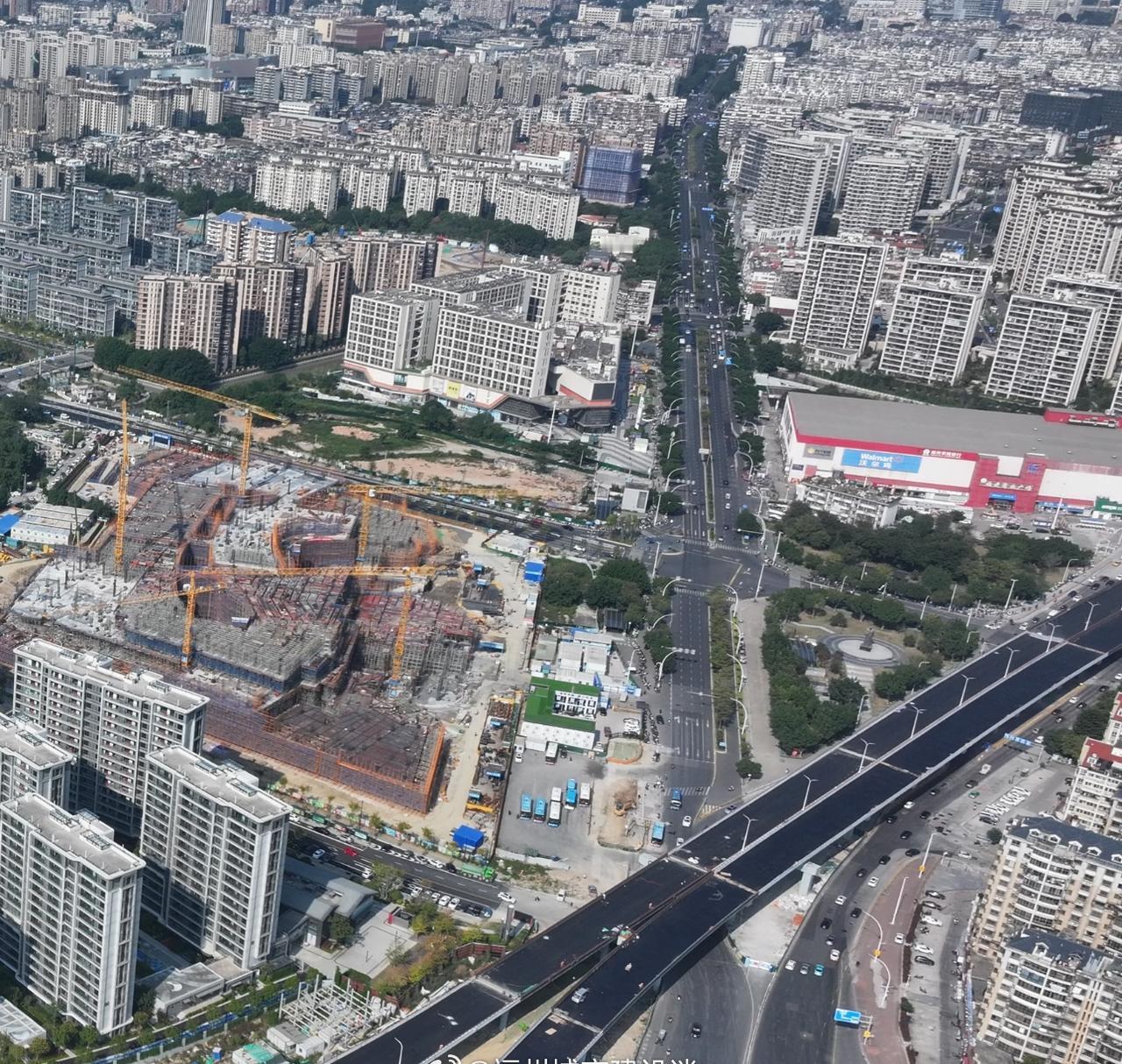 福州白湖亭商圈- SM广场进度 ​​​