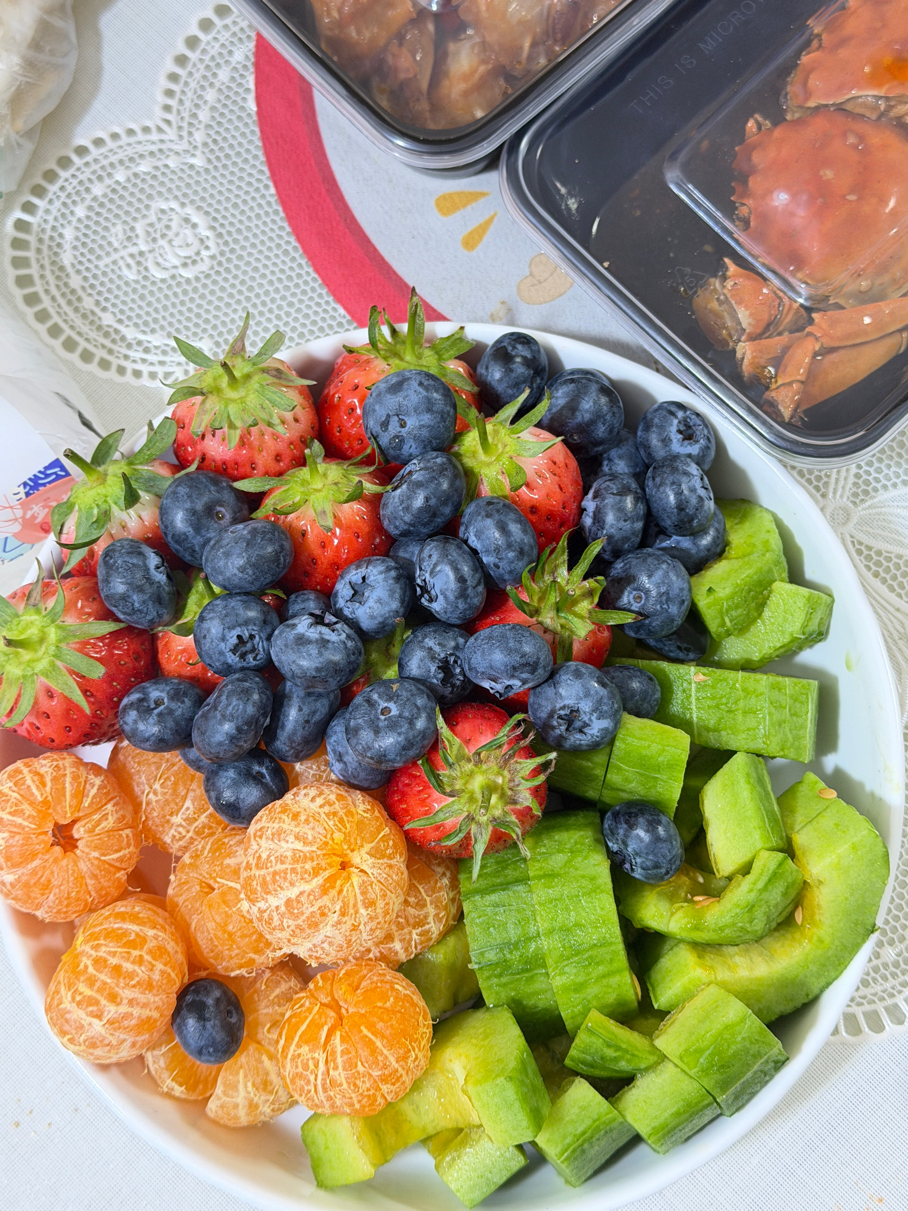 我妈整的这个小水果有点过于好看了