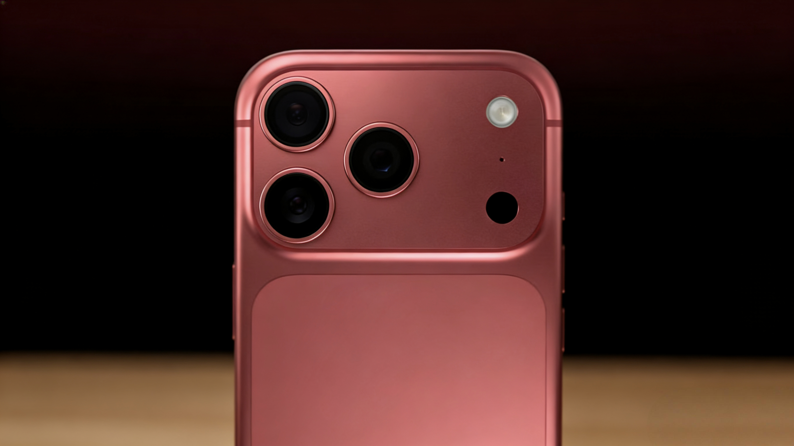 曝iPhone18Pro正测试深红色深红色，喜欢吗？一直以来，苹果Pro机型的彩