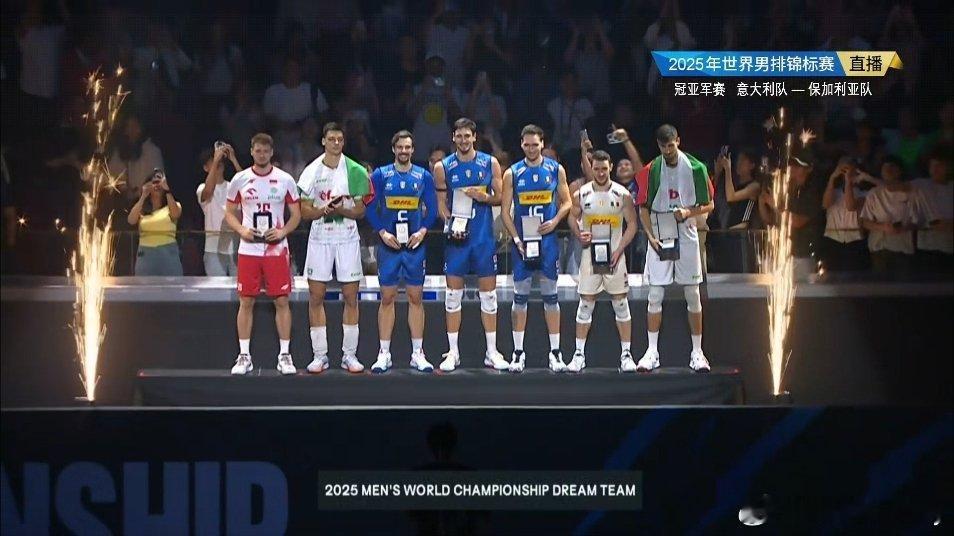 【小米MVP 领衔世锦赛最佳阵容】MVP：米切莱托最佳主攻：大尼  米切莱托最佳