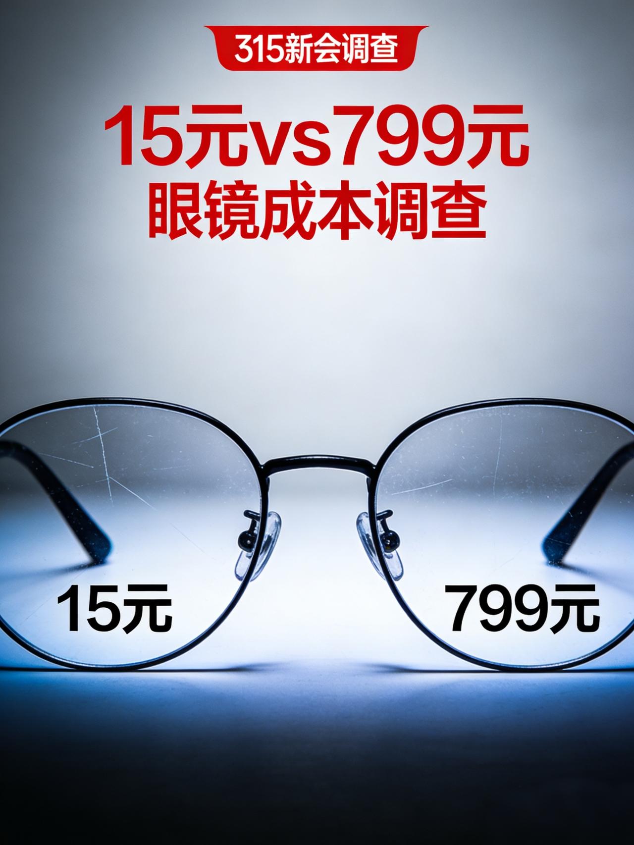 3·15曝光：眼镜行业暴利惊人，15元镜片卖799元，溢价高达53倍

3·15