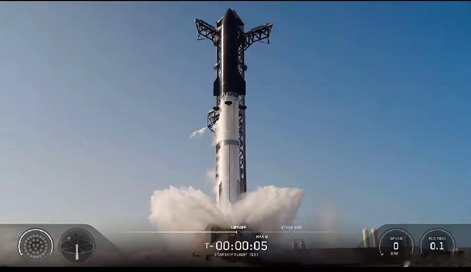 SpaceX试飞重大突破北京时间7月25日，SpaceX星舰完成第13次试飞，本