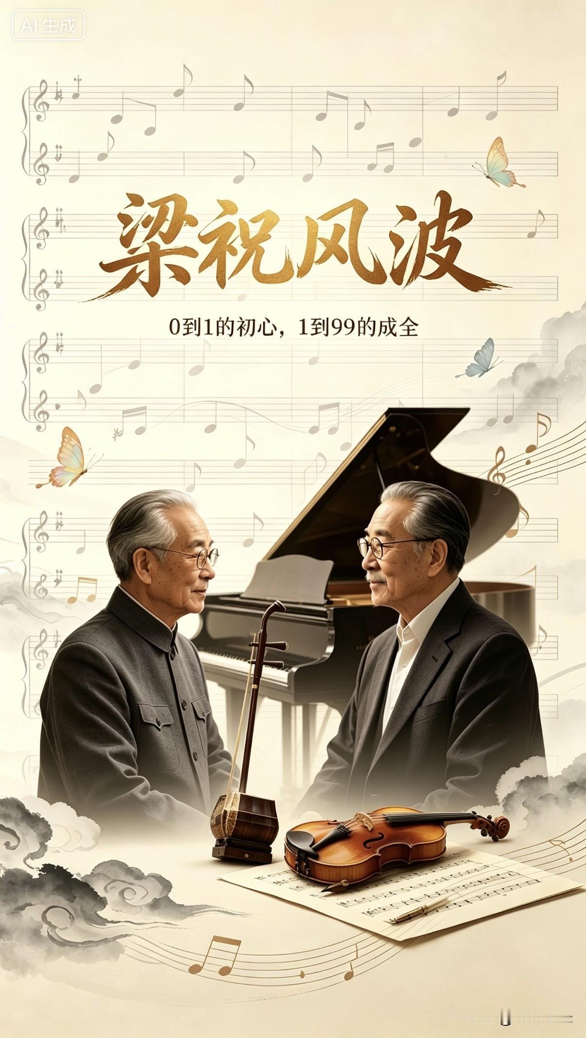 梁祝风波：0到1的初心，与1到99的成全

    近期作曲家陈钢先生辞世，全网