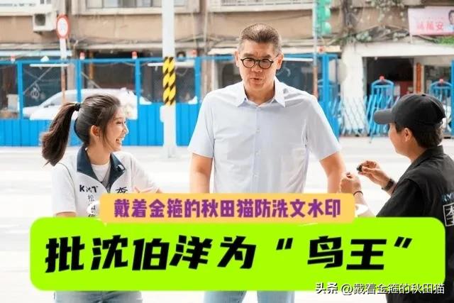 连战之子连胜文比喻得好：沈伯洋就是一只“鸟王” ，若他胜选，台北市恐怕会变成“青