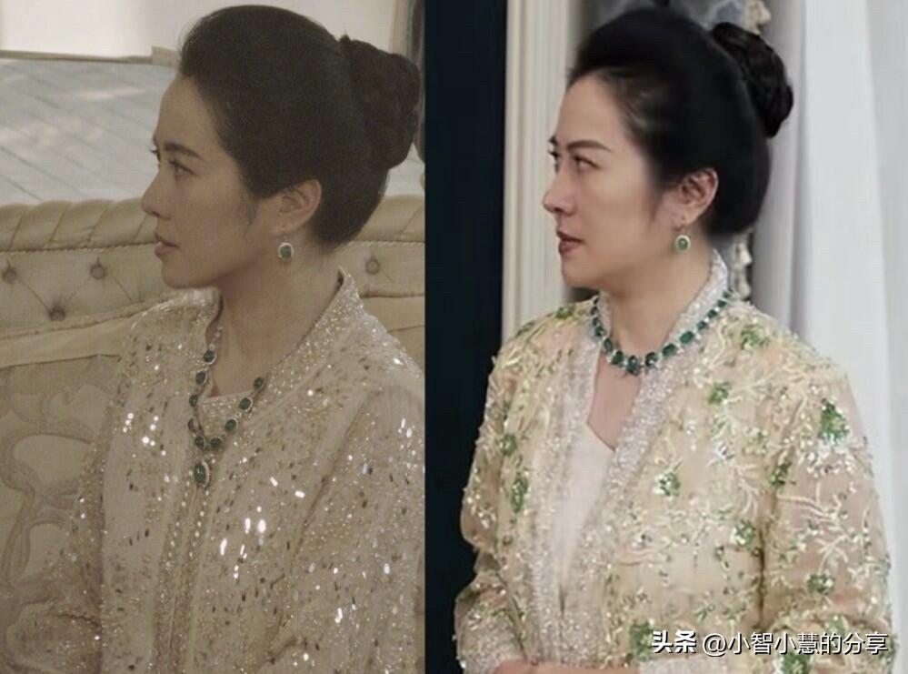 女演员叶璇的精修图和网剧里的剧照，看起来还是有不一样的气质，左边精修图皮肤要白皙