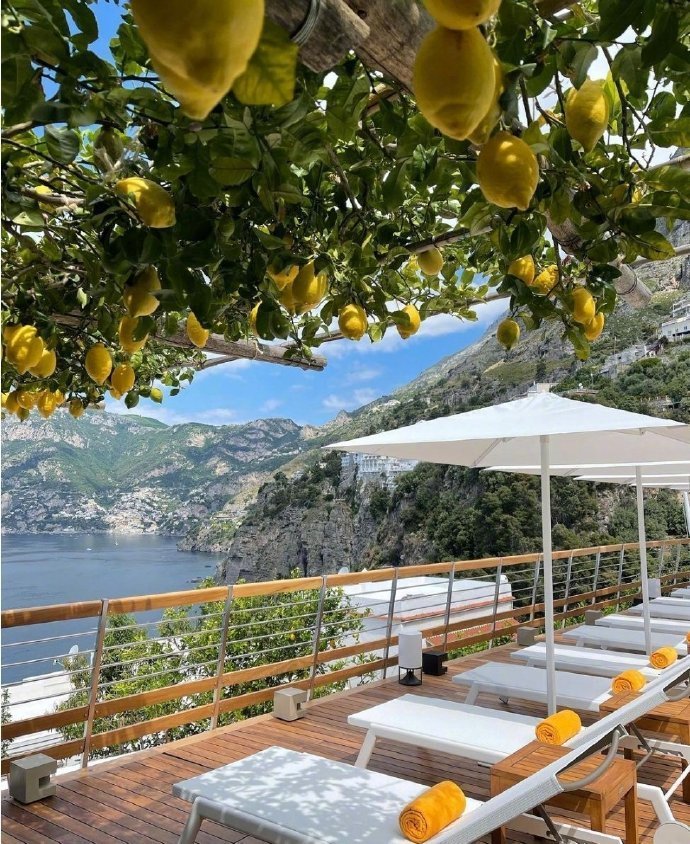 意大利Amalfi Coast阿马尔菲海岸的柠檬夏天🍋  