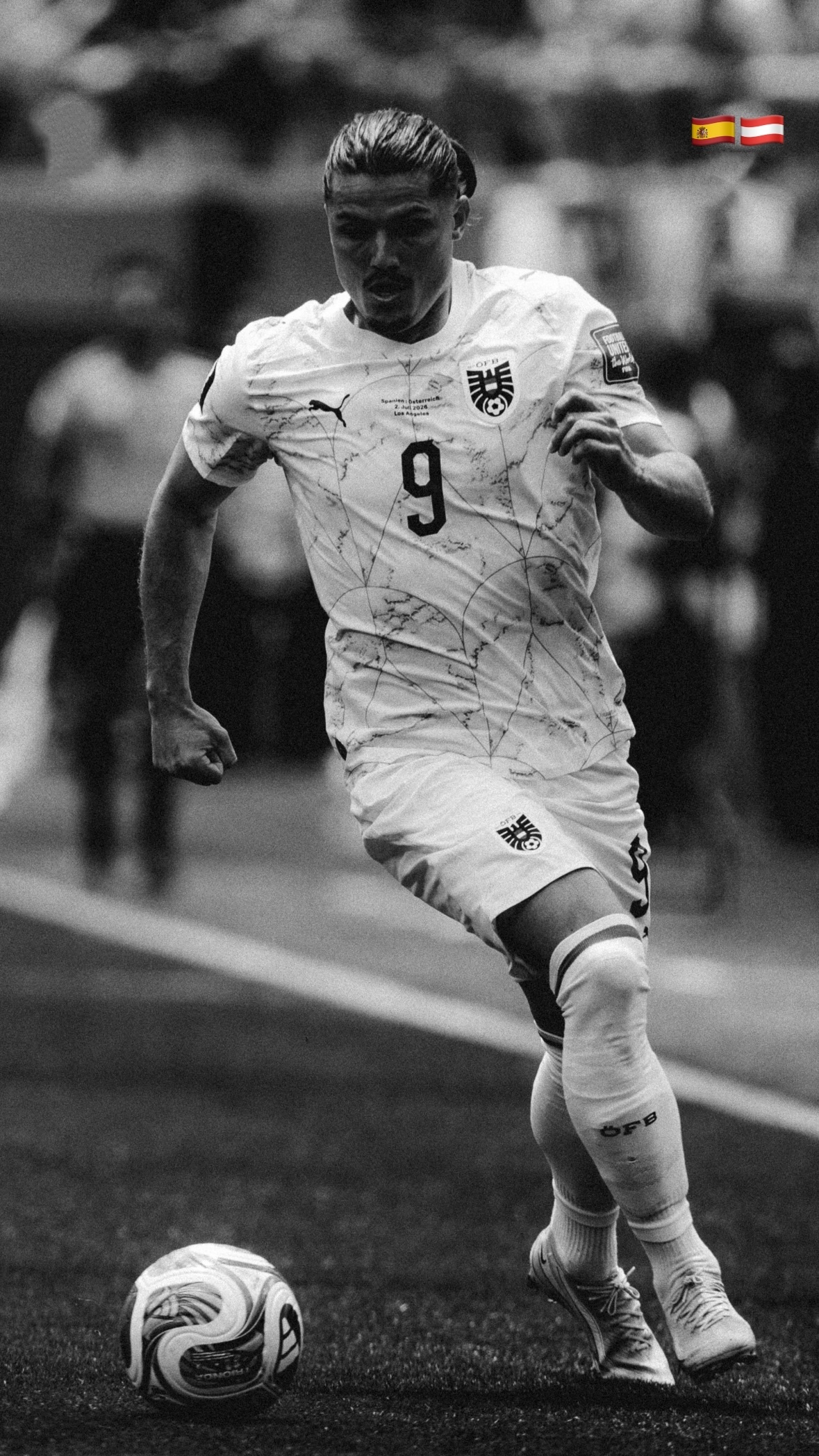😭旅程画上了句号🇪🇸西班牙3-0奥地利🇦🇹💛🖤萨比策首发打满全场，