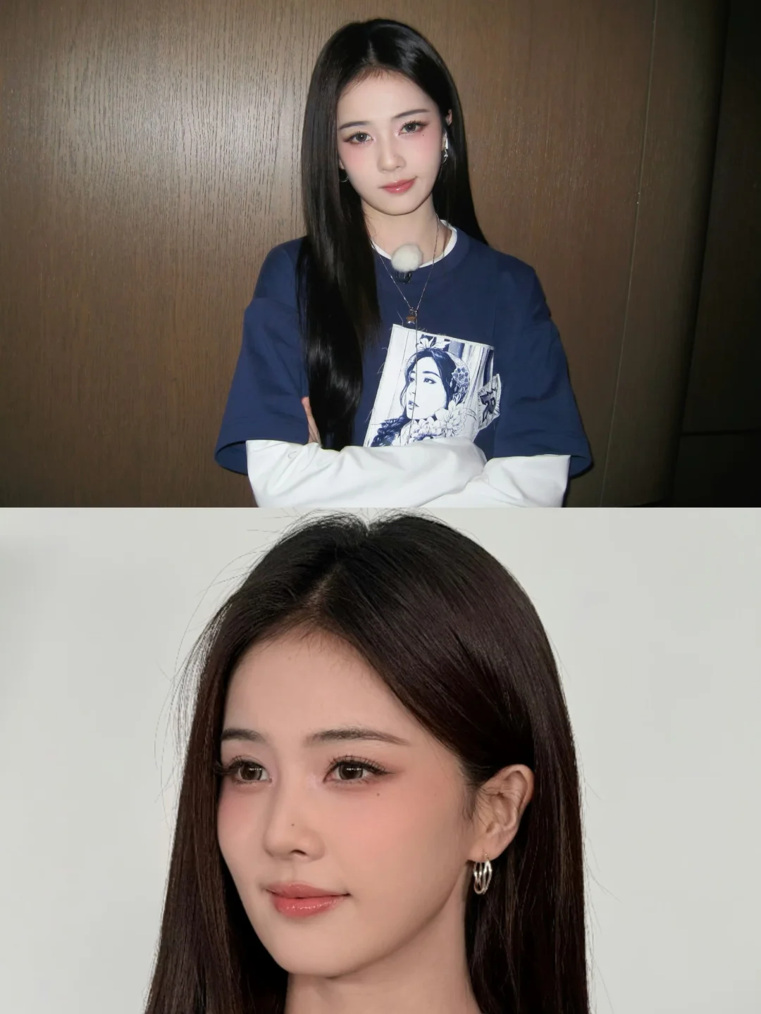 白鹿御姐妆