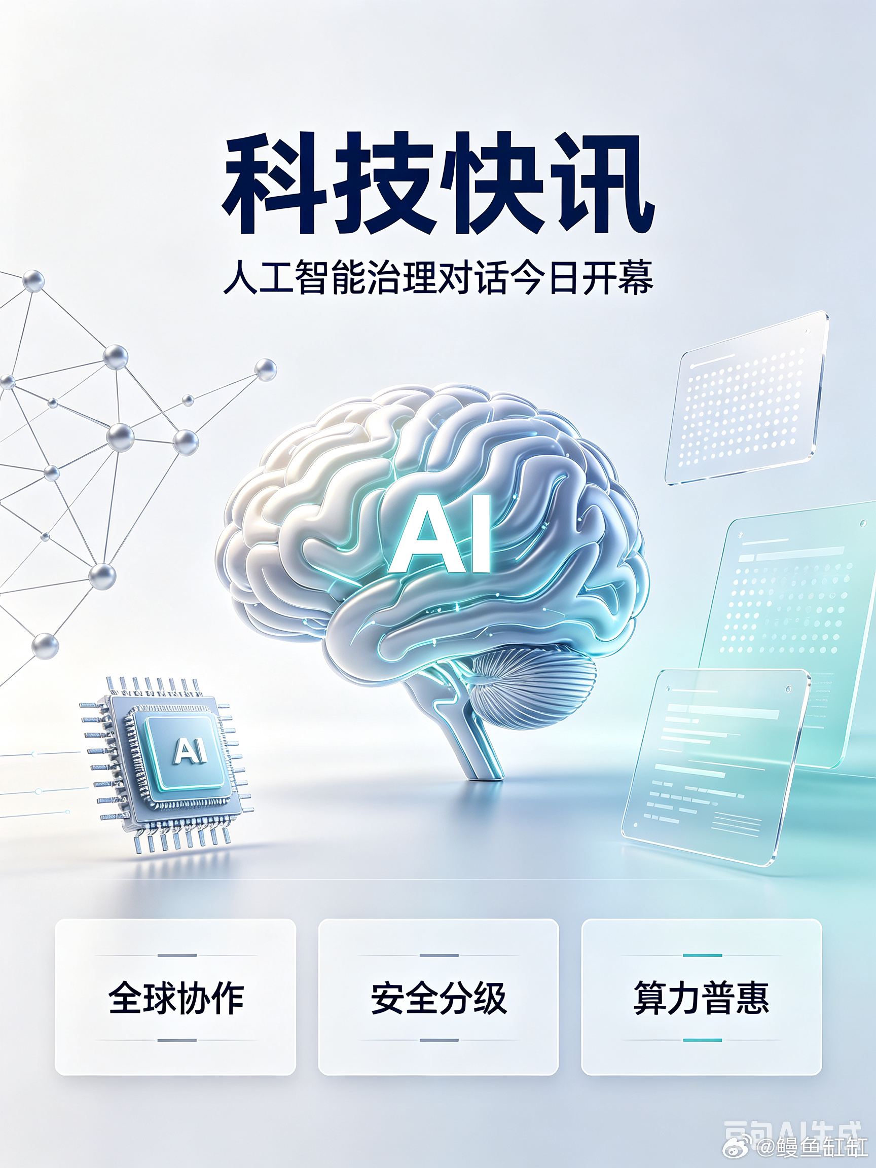 联合国首届全球人工智能治理对话7月6日在日内瓦开幕，1500名政企学代表到场，古