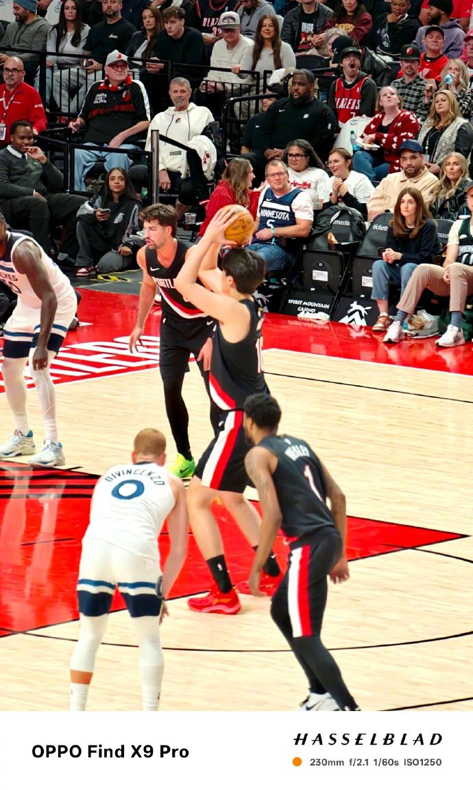 NBA：10月23日NBA战报
开拓者114-118森林狼
杨翰森NBA生涯首秀
