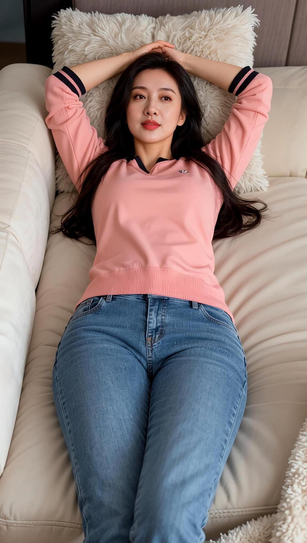 AI甜美居家拍 抖音ai创作 我的穿搭破烂分享 触及真心 优雅气质写真