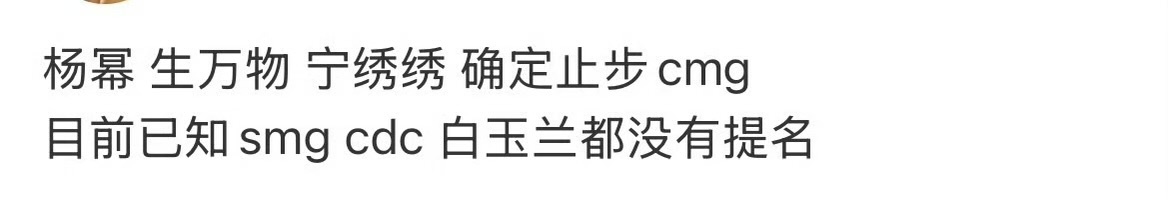 杨幂的最佳又要没了？