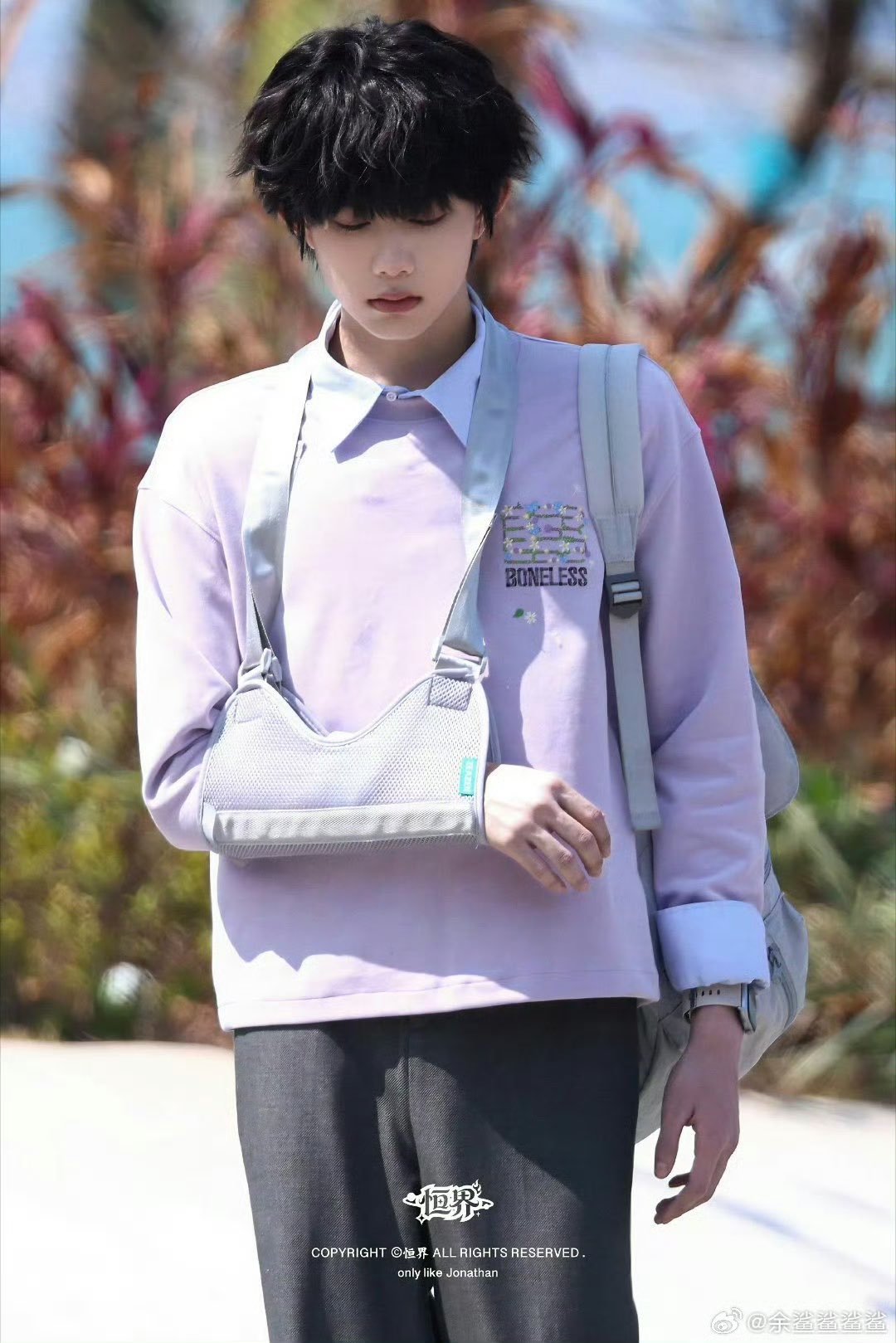 陈奕恒手臂受伤戏份陈奕恒拍手臂受伤戏 陈奕恒拍手臂受伤戏 