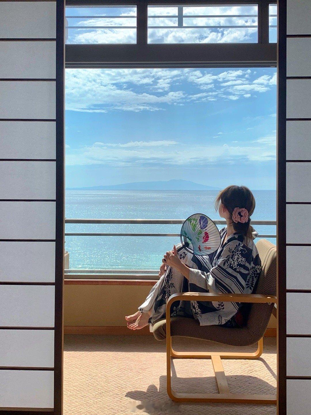 在热川 这家酒店真的很值耶夏天泡温泉的感觉好不一样！晚上还挺凉快的  ​​​