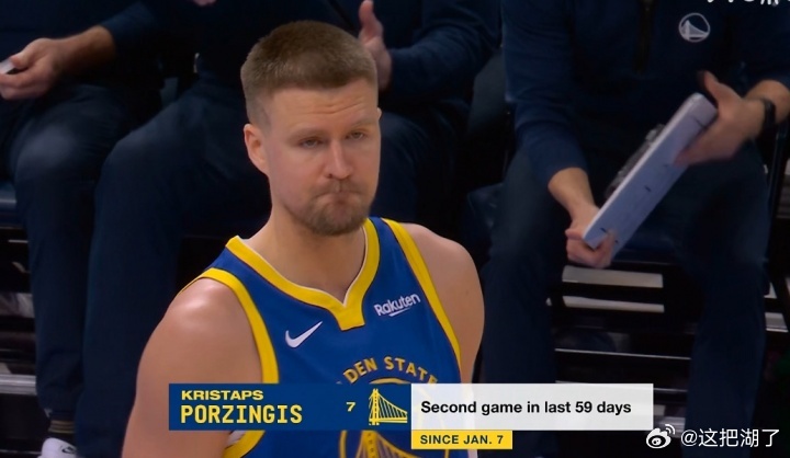 难得一见，波津复出打球了   因病缺席6场后迎勇士生涯第二战，所以到底是啥病呢？