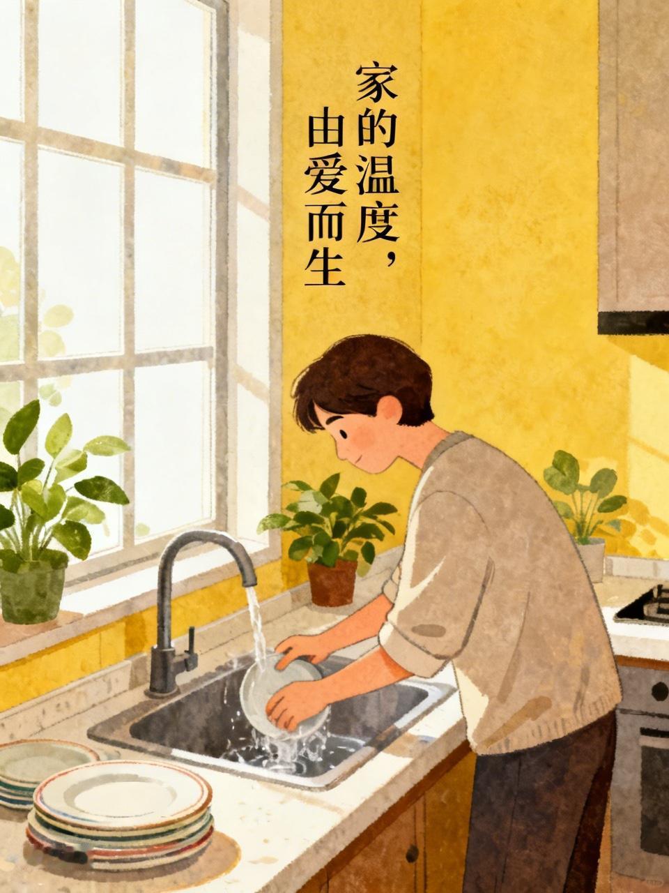 我认为该
男人该做家务，毕竟男人是家里的一员，是自己每天生活的地方！家务是必须的