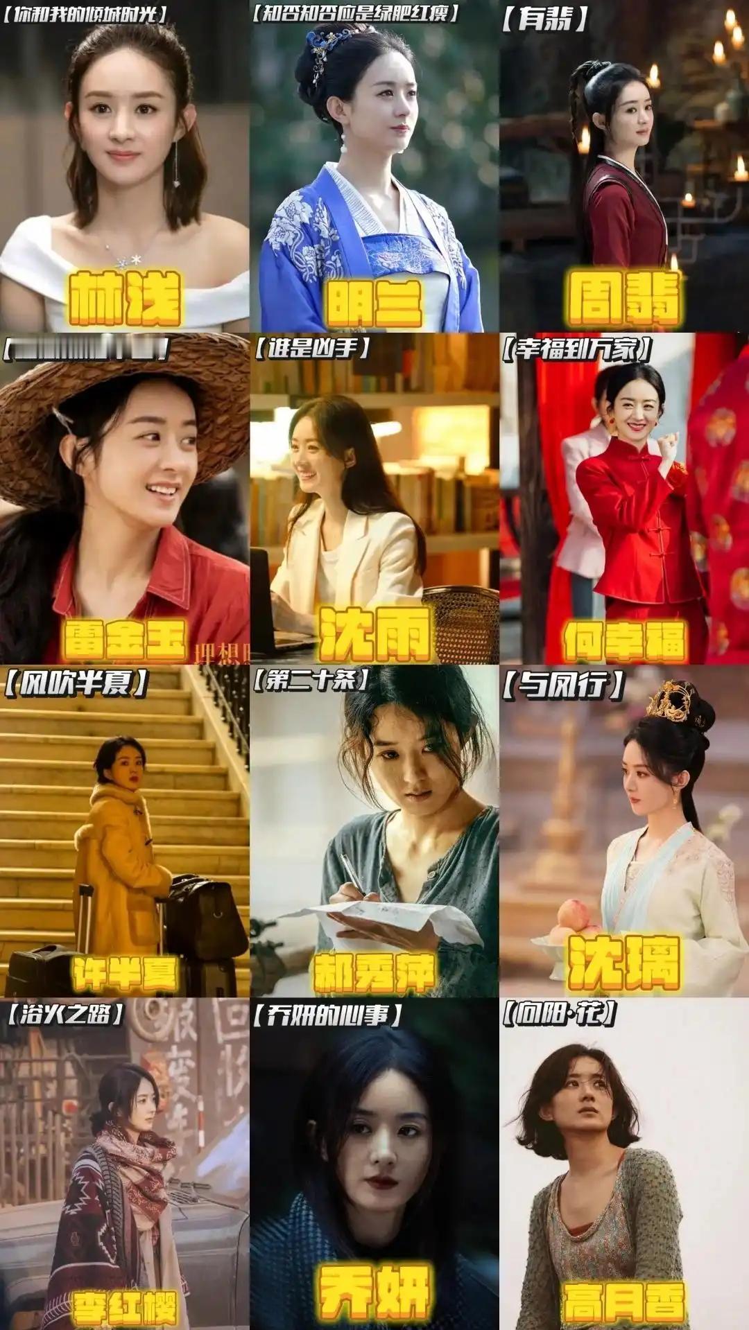 2026年8月，赵丽颖凭《风吹半夏》斩获金鹿奖最佳女主角，37岁的"收视女王"再