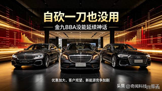 曾经闭眼卖的BBA，金九集体遇冷，降价换不来销量