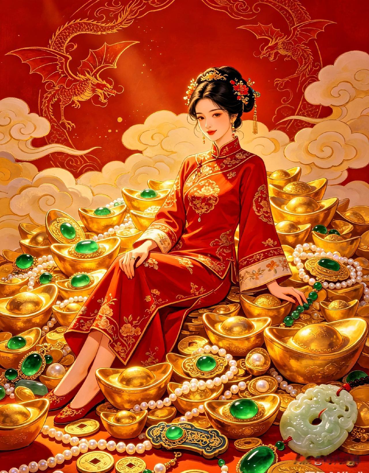 愿家中孩子心怀理想，步履从容，前路常有贵人相助，一年四季平安喜乐。不求大富大贵，