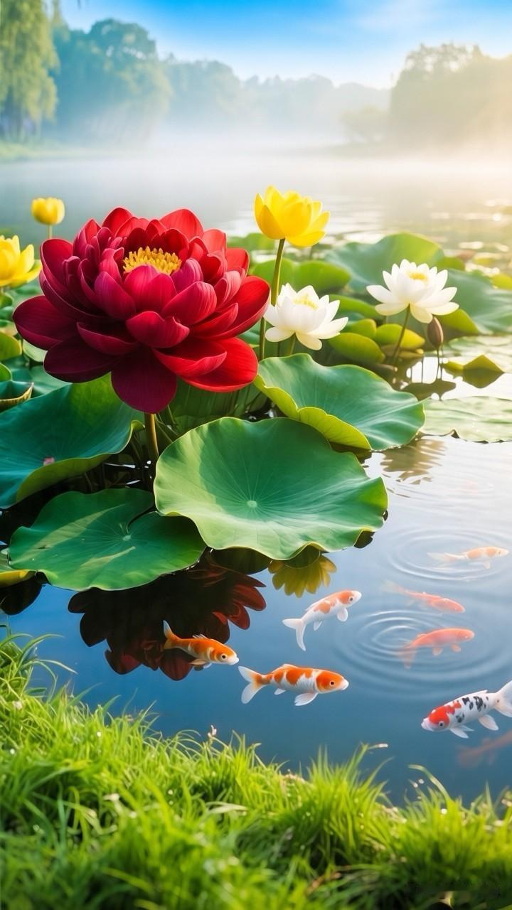 荷花轻吟，莲心不染，花娇姿雅，从容芬芳！终有一日，这芬芳会遇见志同道合的同行者。