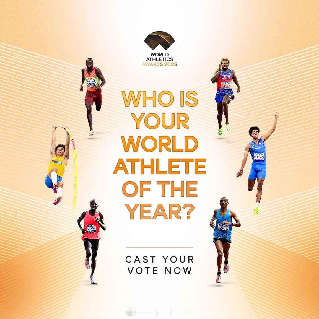 【2025世界田联最佳运动员候选名单】国际体坛动态 11月4日，世界田联公布了2