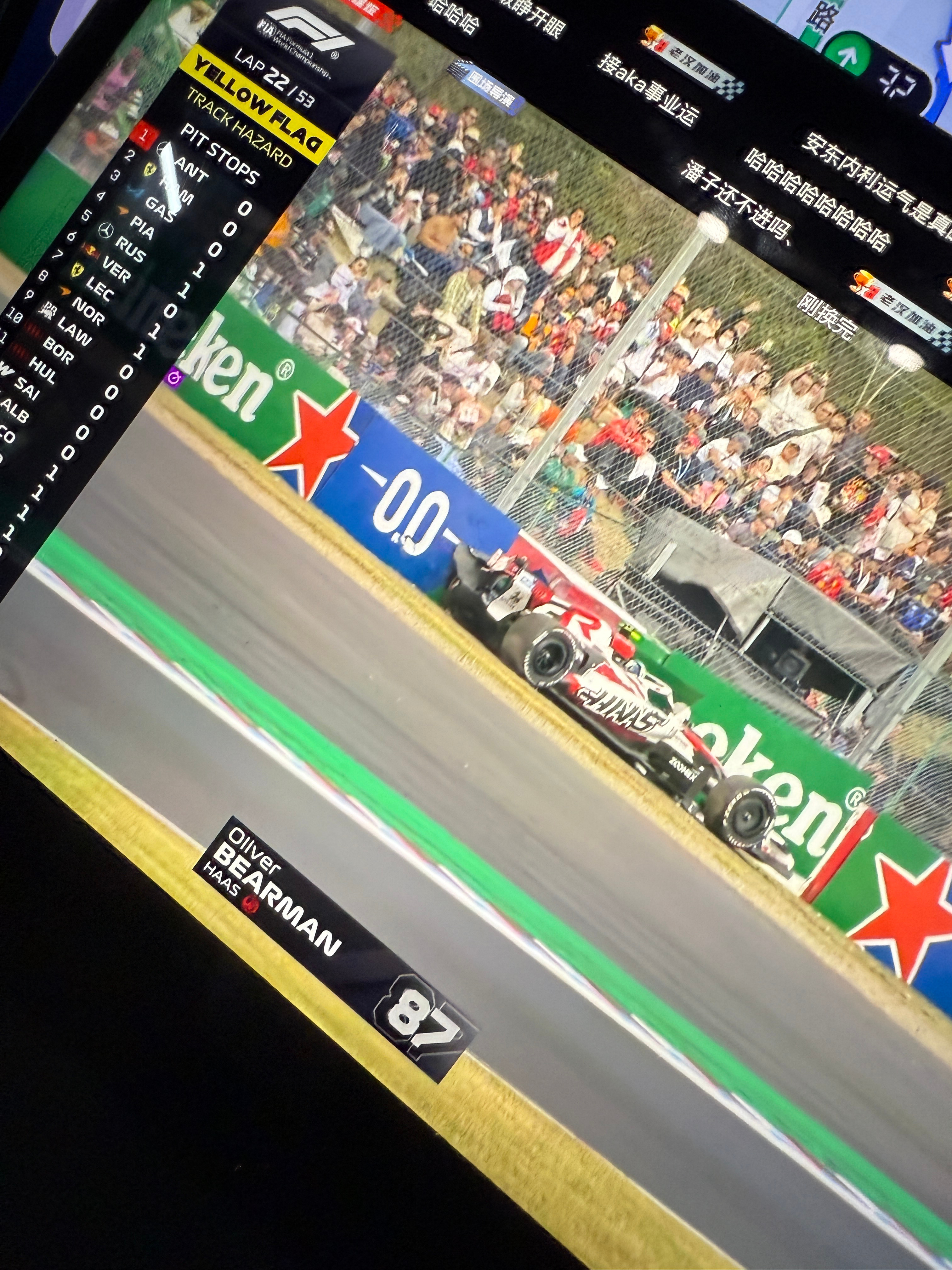 诶我拉姐这个运气刚进完站就出安全车……头大…….f12026f1日本大奖赛