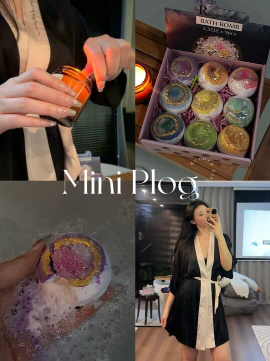 泡澡球推荐🛀🏻 💕| 治愈系星空溶洞球🔮