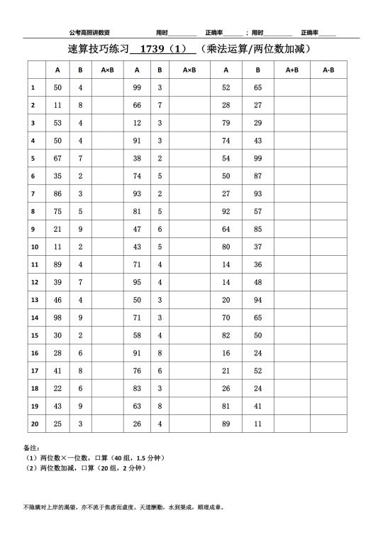 资料分析速算练习1739