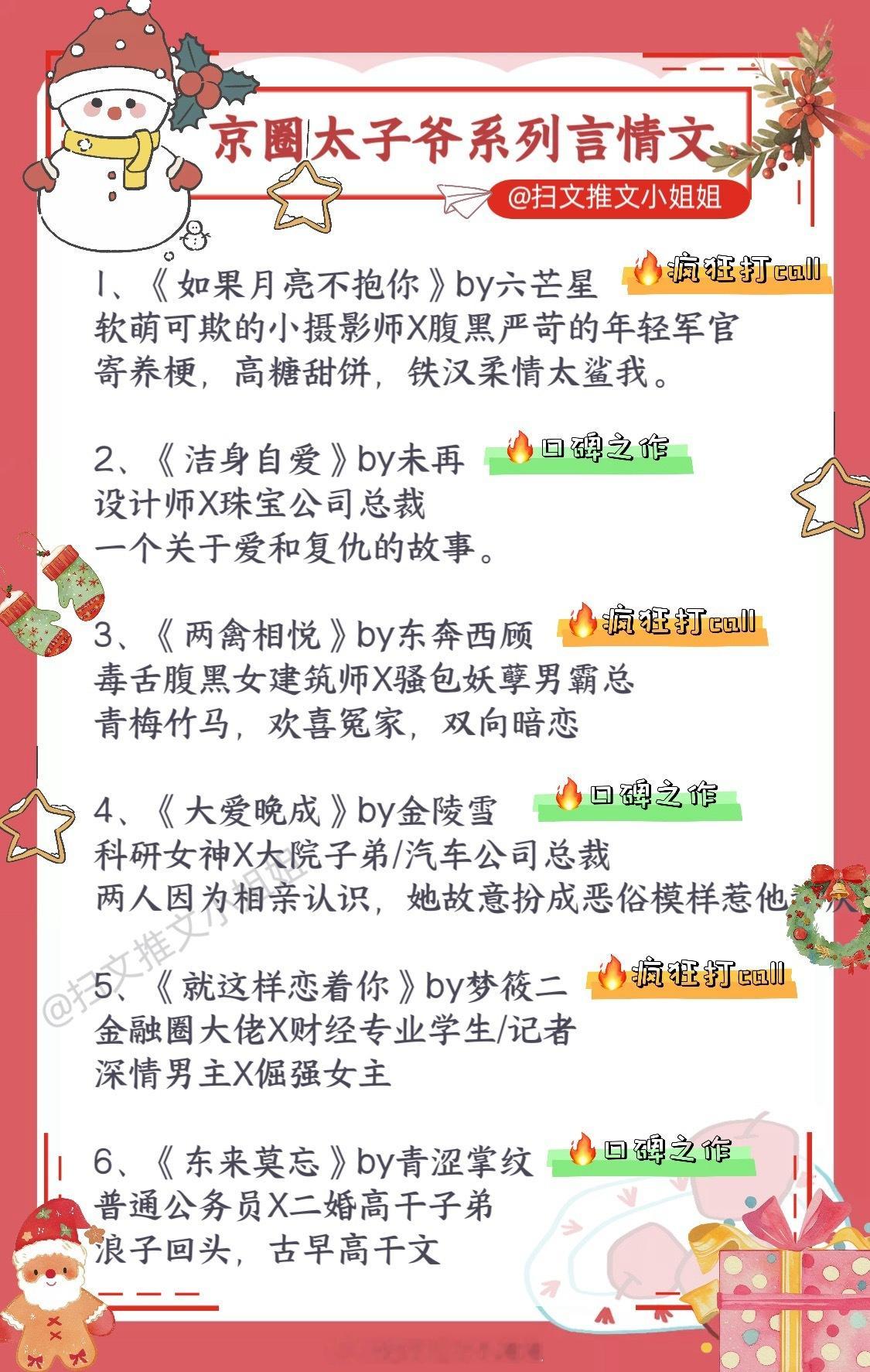 盘点那些巨好看的京圈太子爷系列言情小说，为她输，为她赢，为她与天斗，为她逆天行！