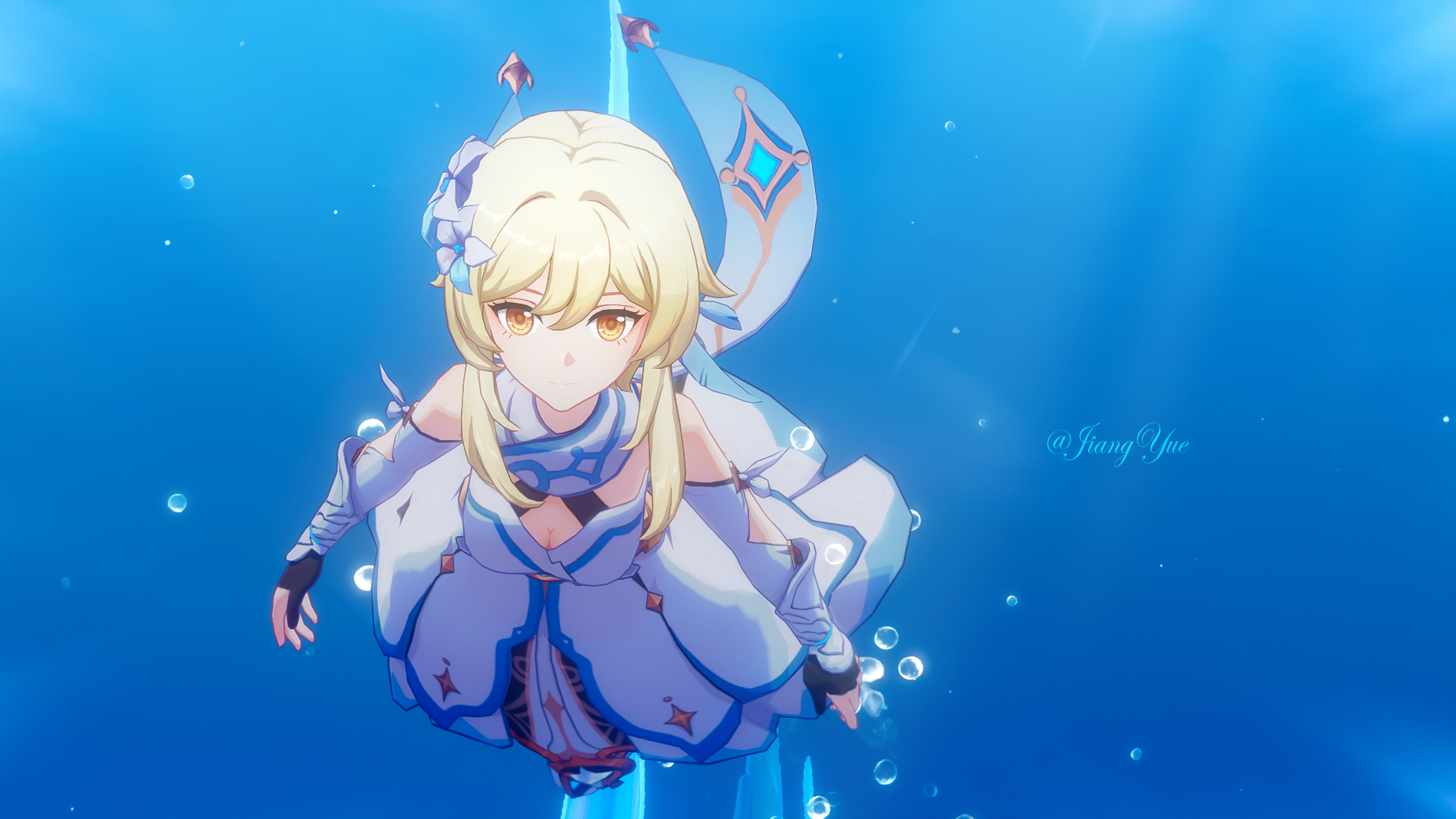 #原神[超话]##原神4.2版本二创##原神4.2版本#「随波逐流」是水仙任务中