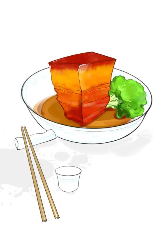 最近刷到上联“一碗东坡肉”求下联的话题，评论区的脑洞直接把我看饿了。
有个宁乡的