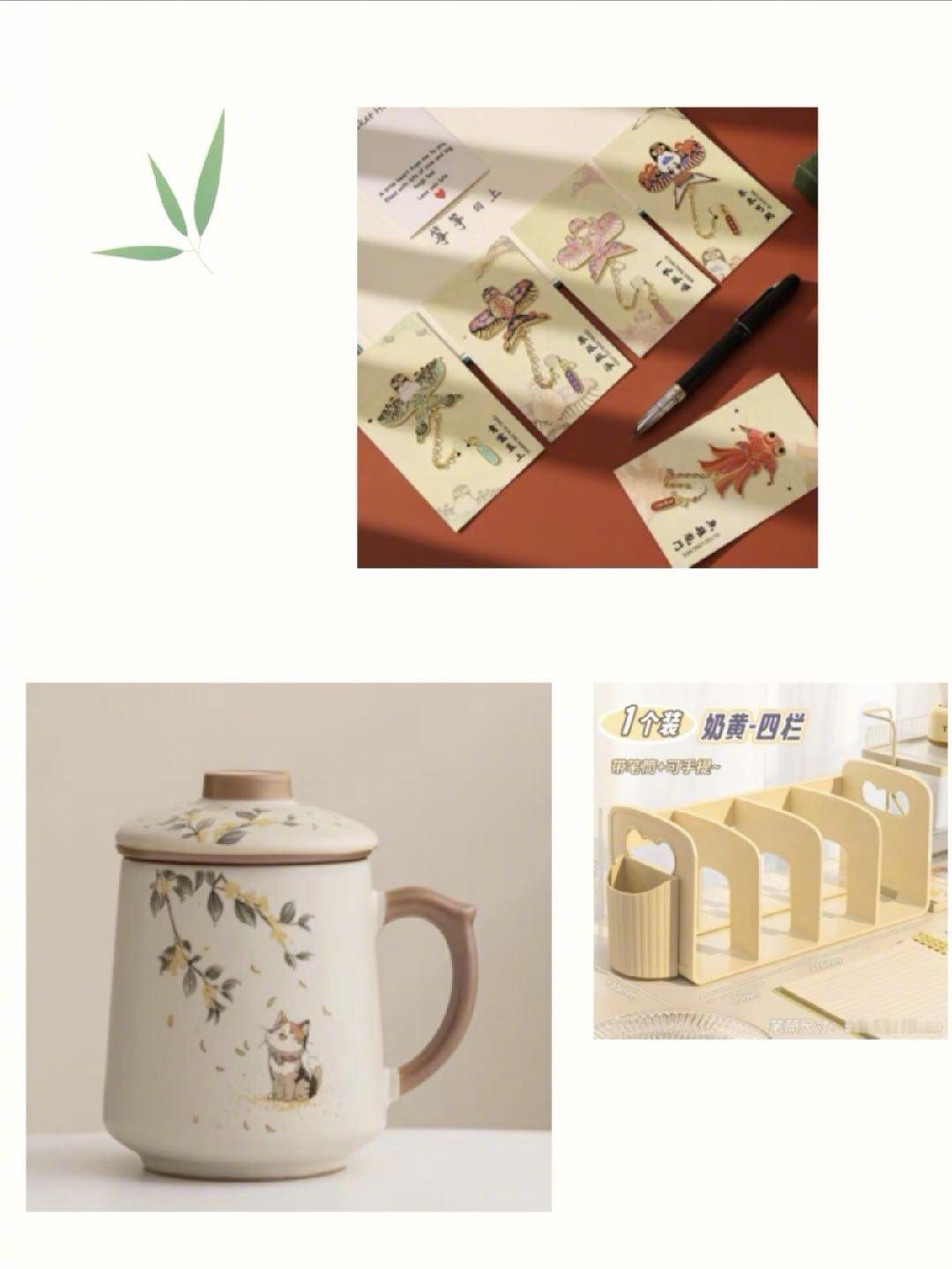 🍁秋日读书仪式感｜借书打卡，收集限定明信片秋风一吹，就想安安静静读几本书。总给